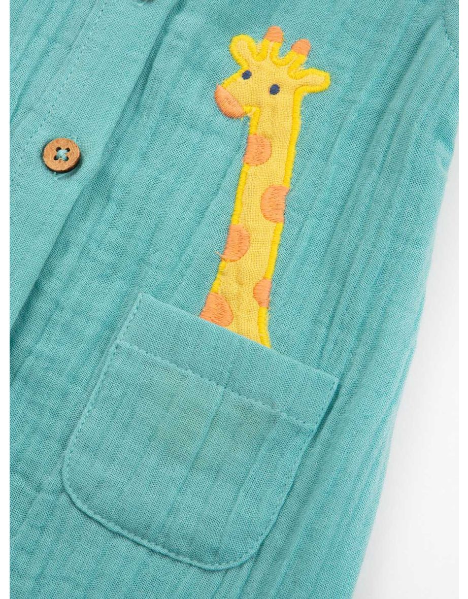 Hello giraffe dungarees - 3