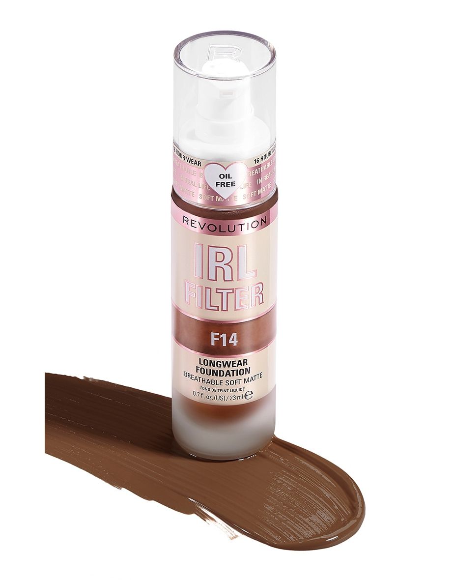 Makeup Revolution IRL Filter Longwear Foundation F14