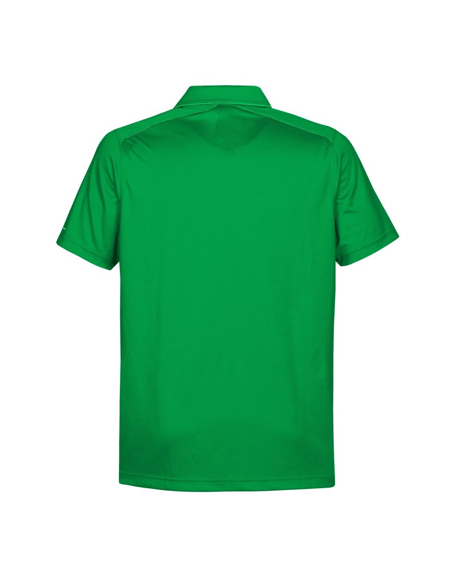 Stormtech Mens H2X Inertia Performance Polo Shirt - Kelly Green /Black - 1