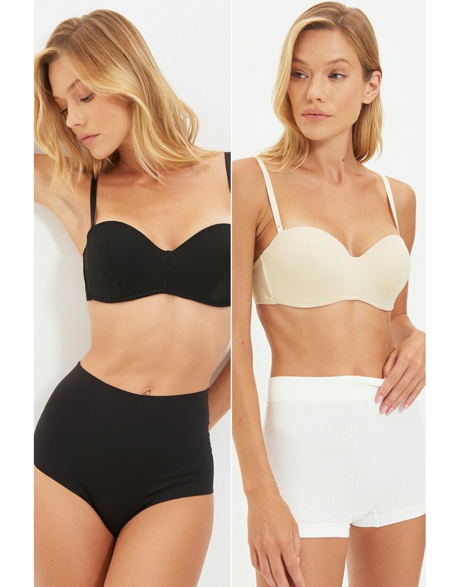 Bra - Black - Plain