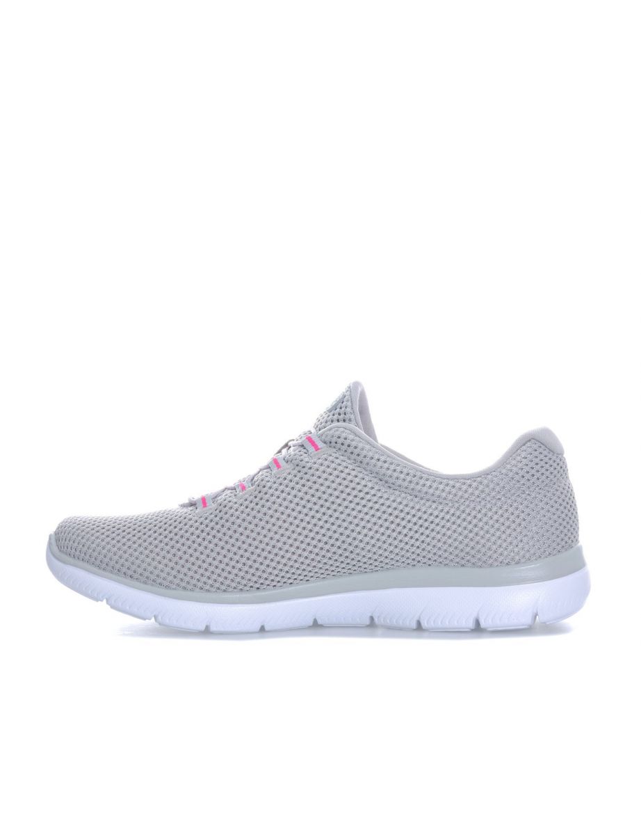 Women's Skechers Summits Quick Lapse Trainers in Grey - 5