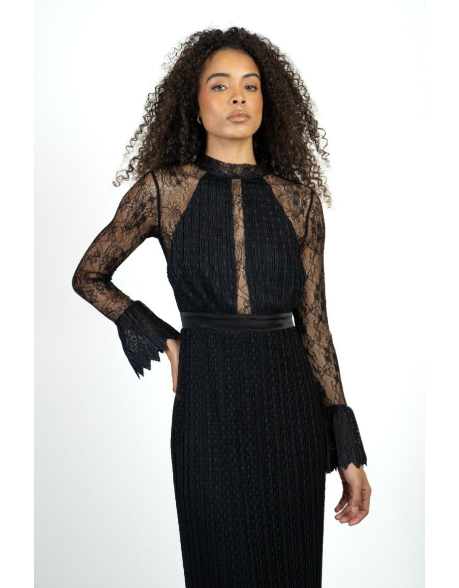 TFNC Nolita Black Maxi Dress - 2