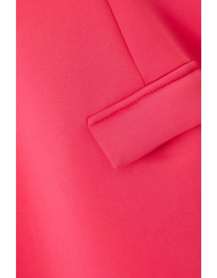 Pink Bandeau A-Line Mini Dress - 5