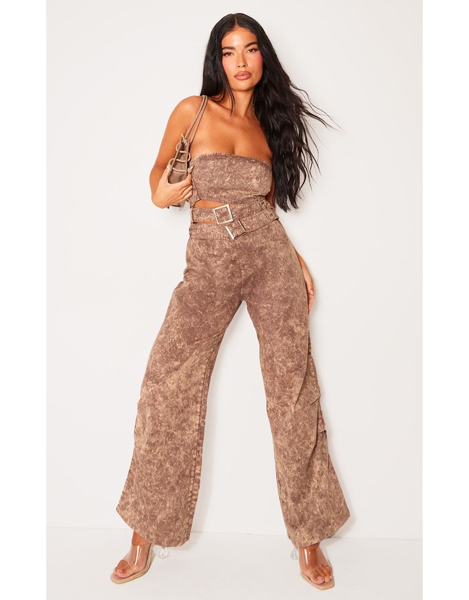 Bandeau cut hotsell out jumpsuit