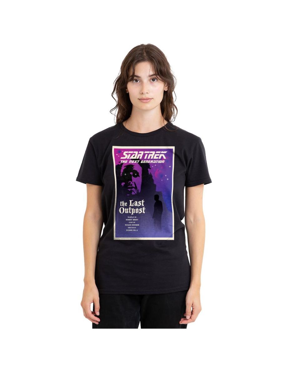 Star Trek Unisex Adult The Next Generation Season 1 Episode 5 T-Shirt - Black