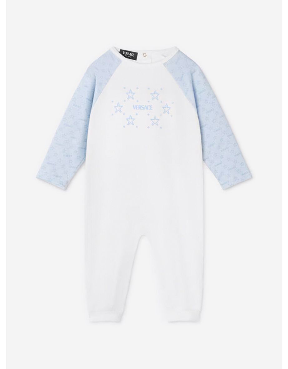 Versace Baby Boys All Hearts Romper in White