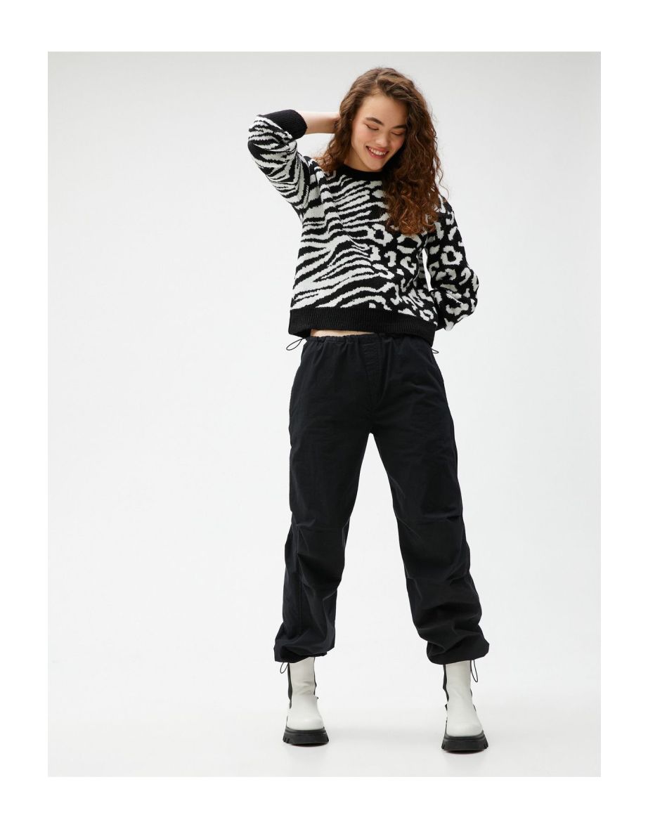 Women's Leopard Print Sweater