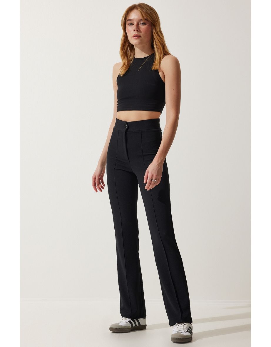 Pants - Black - Bootcut