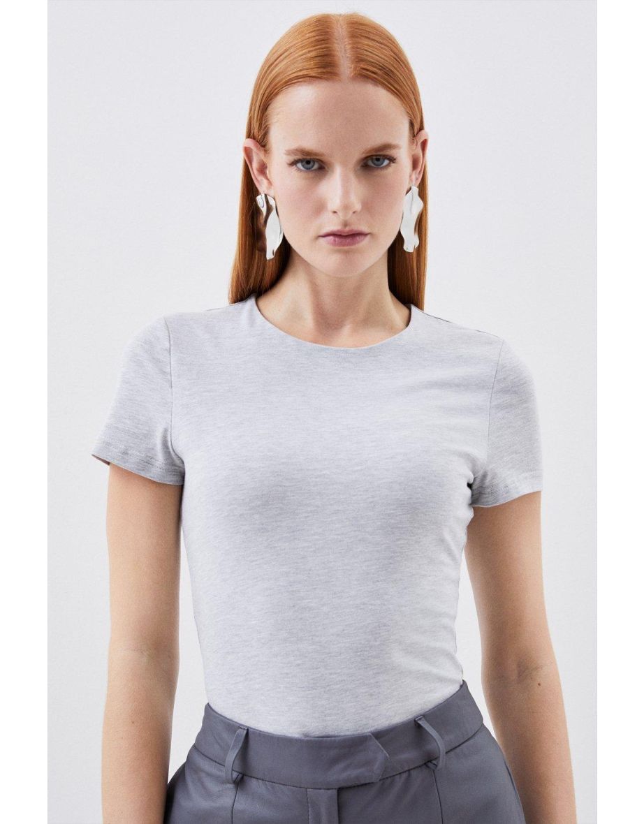 Stretch Cotton T-shirt