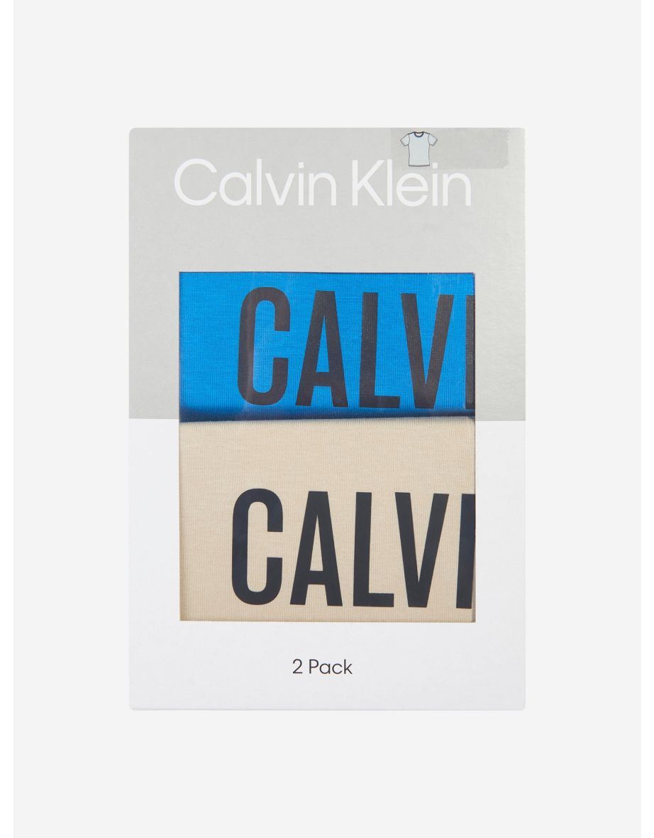 Calvin Klein Boys 2 Pack T-Shirt Set in Multicolour - 4
