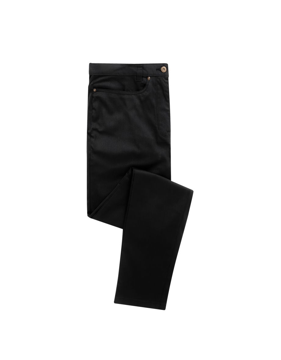 Premier Mens Performance Chinos - Black