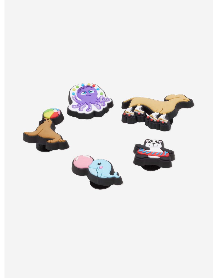 Kids Fun Animal Friends Jibbitz™ Charm 5 Pack in Multicolour - 3