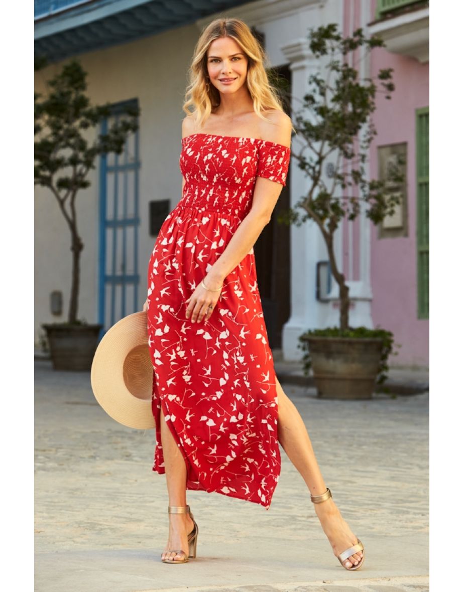 Bardot maxi beach dress online