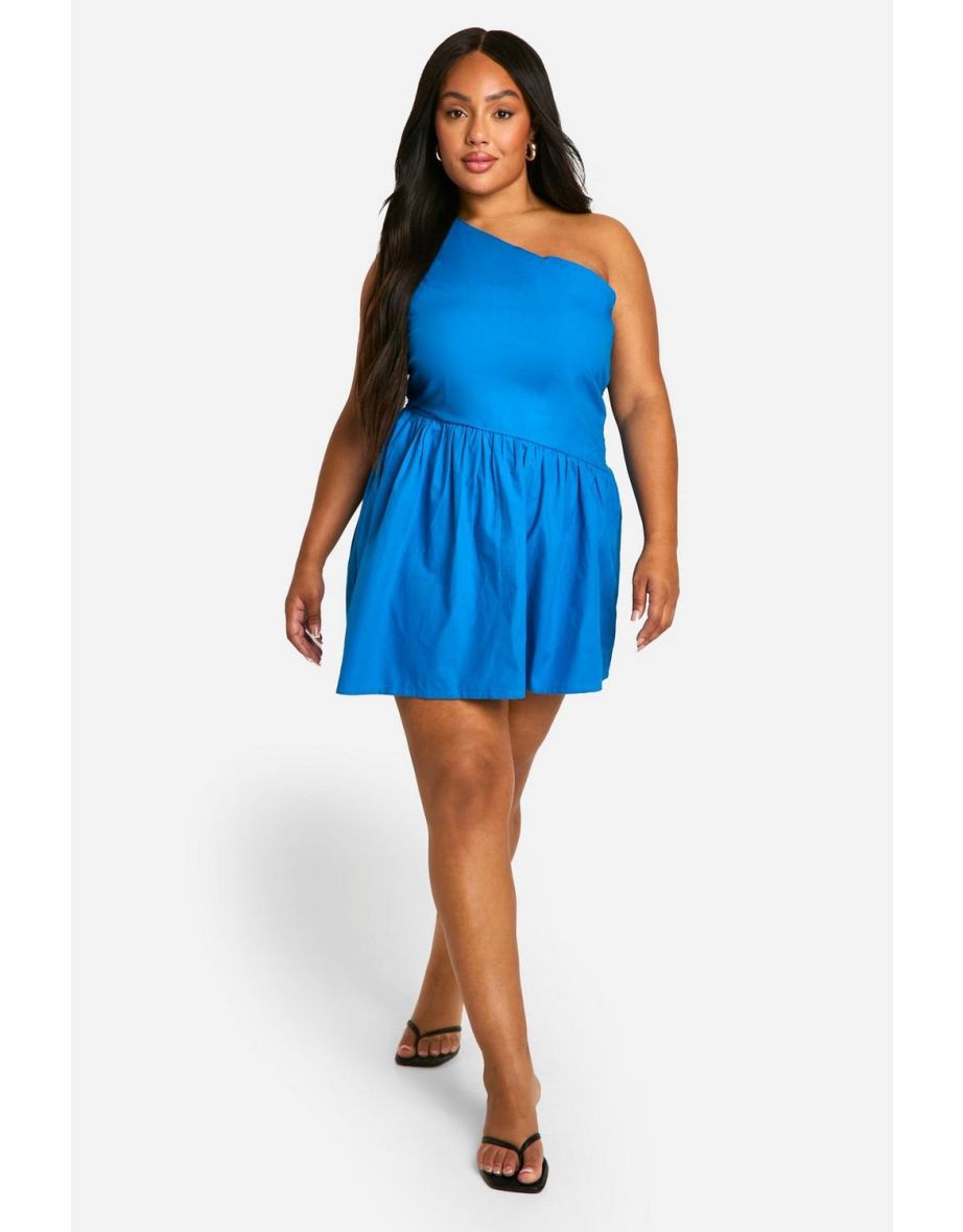 Cobalt blue skater dress uk best sale