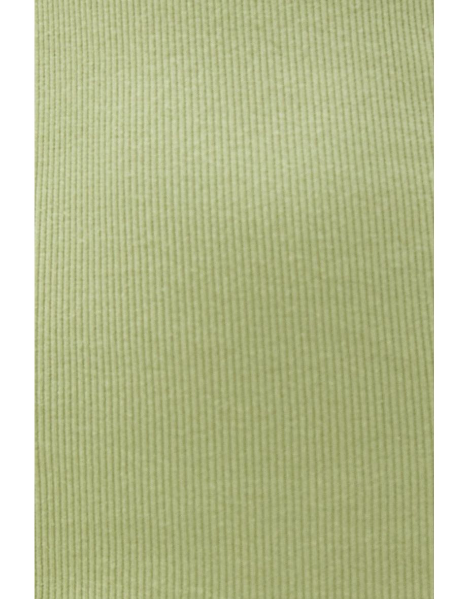 Koton Green Knitted Midaxi Column Dress - 5