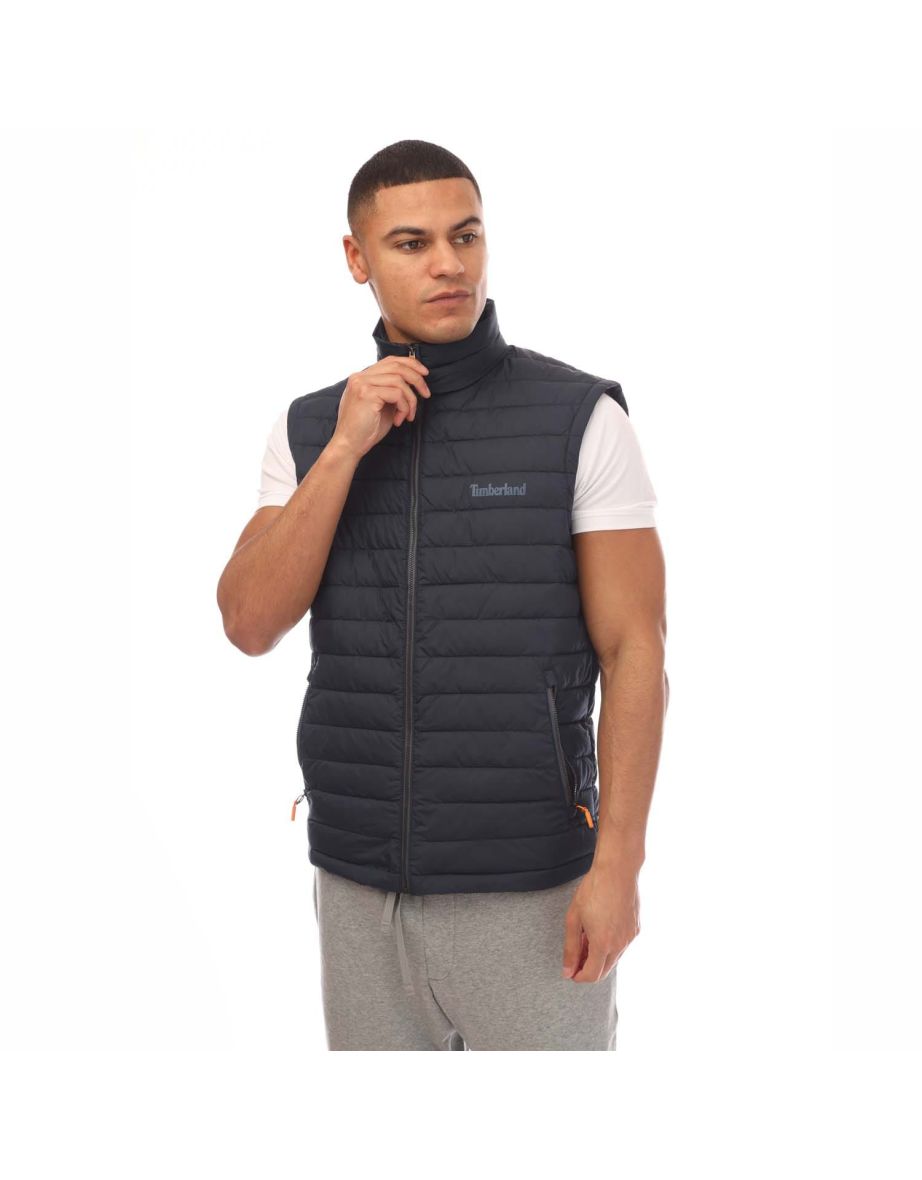 Men's Timberland Axis Peak Durable Water Repellent Vest in Blue