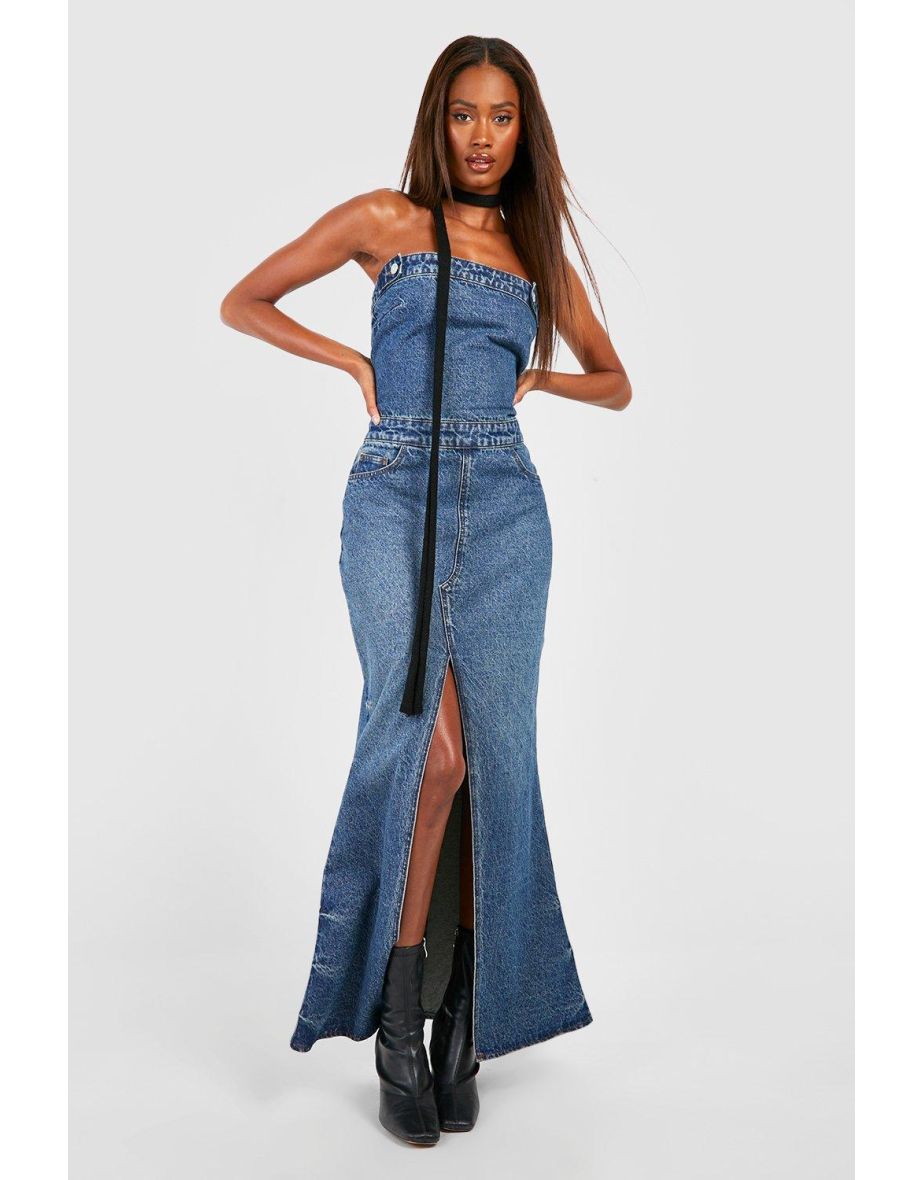 Denim maxi outlet dresses