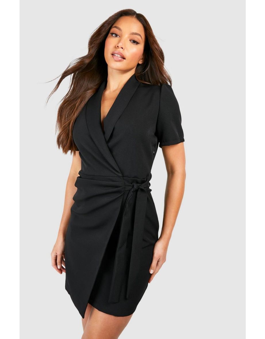 Tall black clearance blazer dress