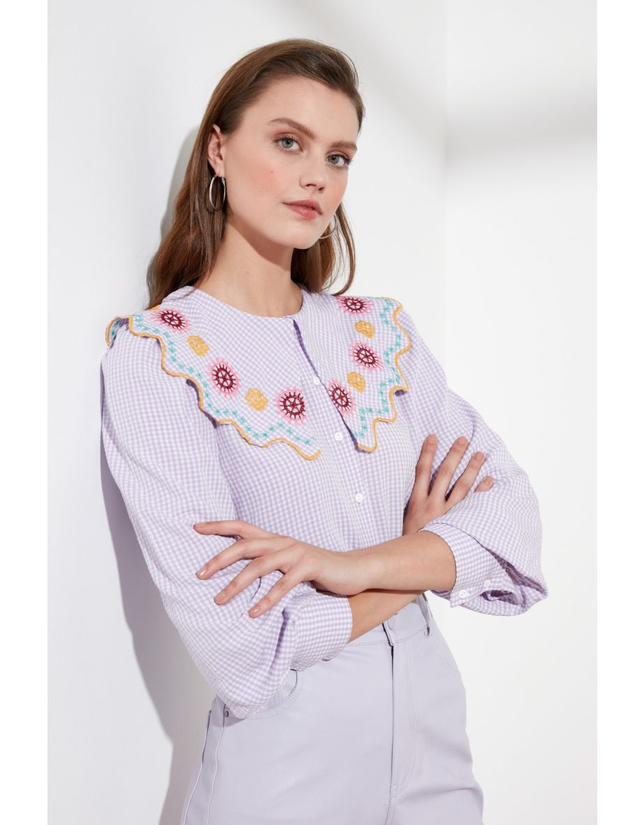 Shirt - Purple - Regular fit