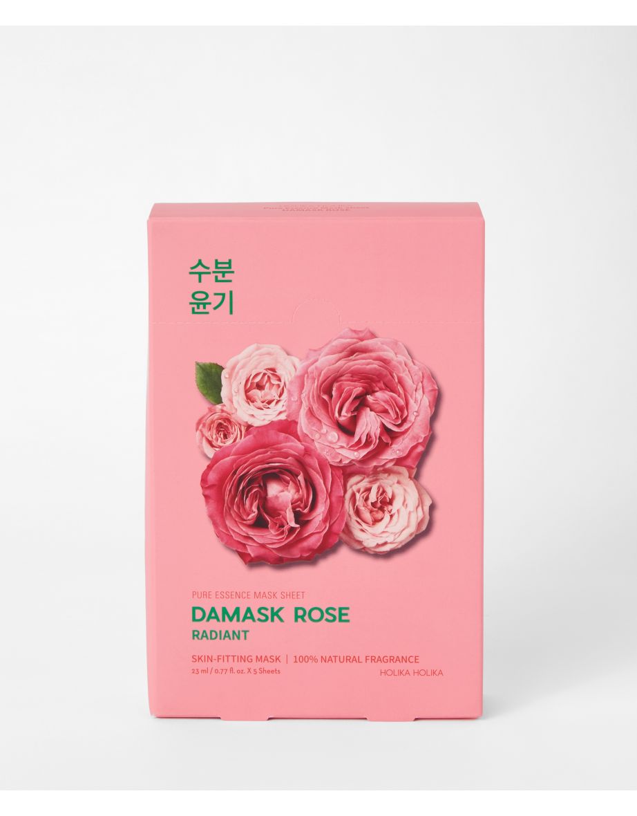 Pure Essence Mask Sheet Damask Rose Pack 5pieces - 1