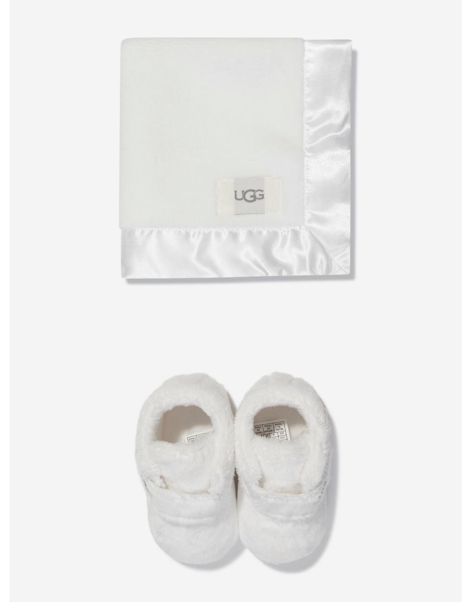 Baby Bixbee Booties And Blanket Gift Set