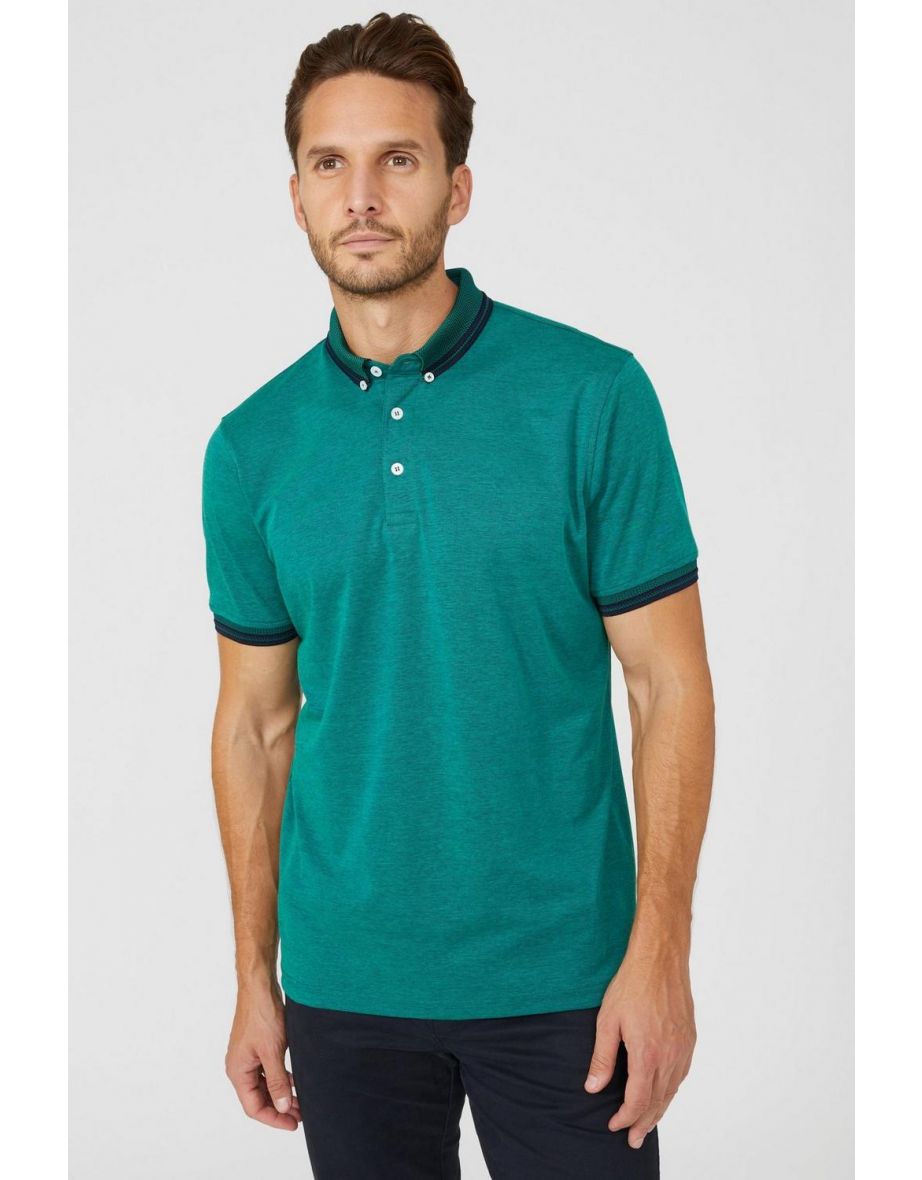 Soft Touch Polo - jade