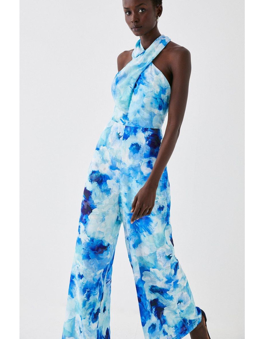 Coast store floral jumpsuit