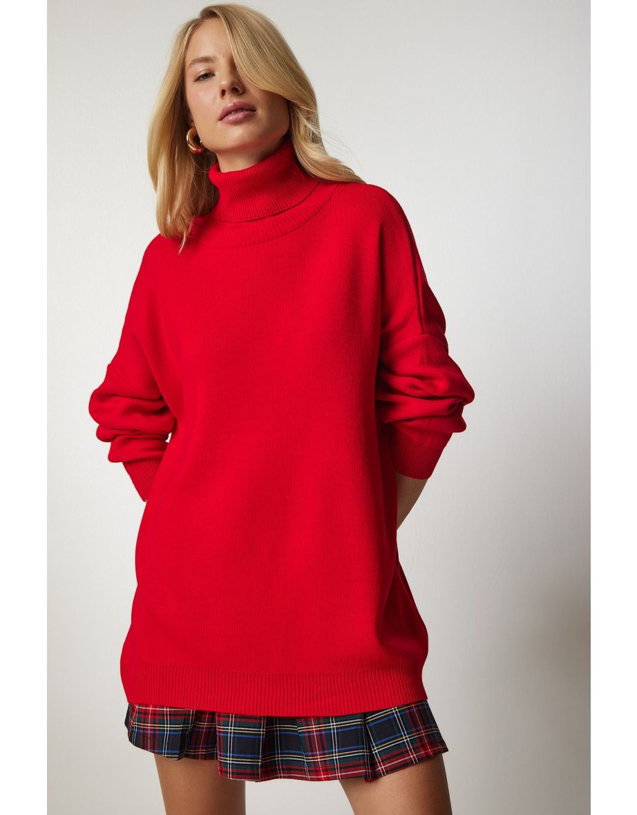 Red Knitted Sweater