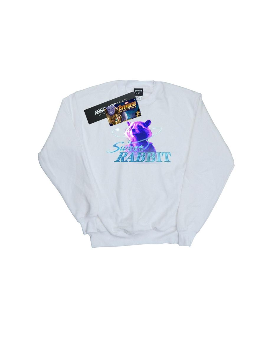 Marvel Boys Avengers Infinity War Sweet Rabbit Sweatshirt - White - 1
