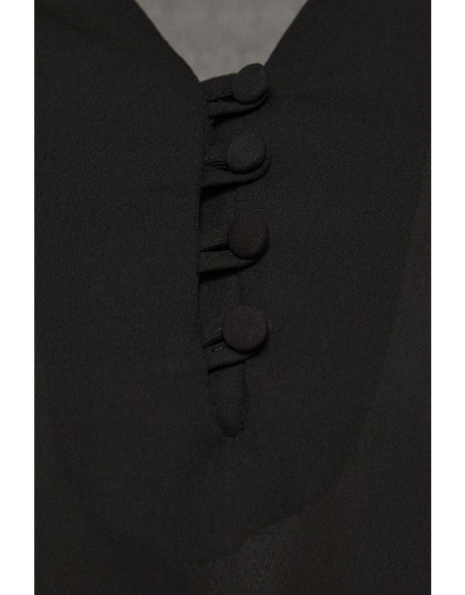 Blouse - Black - Regular fit - 17