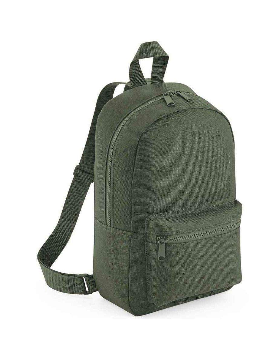 Shop Bagbase Essential Fashion Mini Backpack Olive Green Online in Bahrain VogaCloset