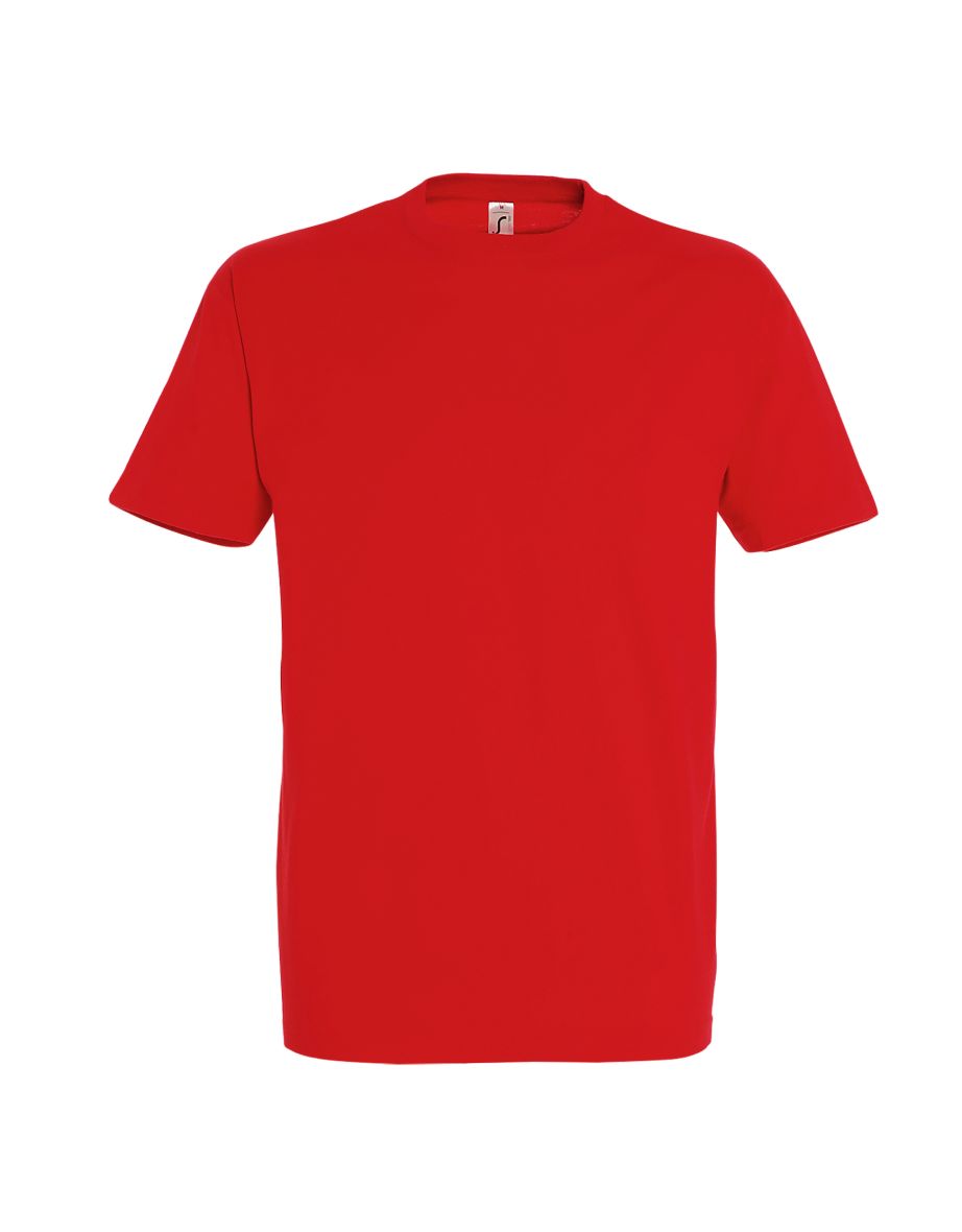 SOLS Mens Imperial Heavyweight Short Sleeve T-Shirt - Hibiscus
