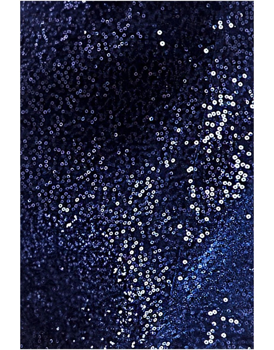 Goddiva Sequin Velvet Bandeau Maxi Dress - 3