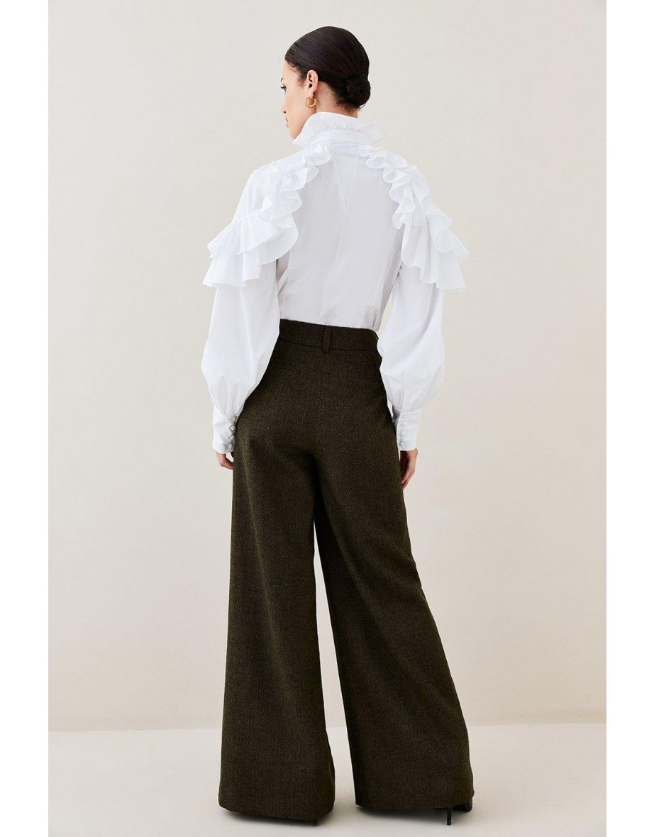 Lydia Millen Petite Heritage Tweed Trousers - 2