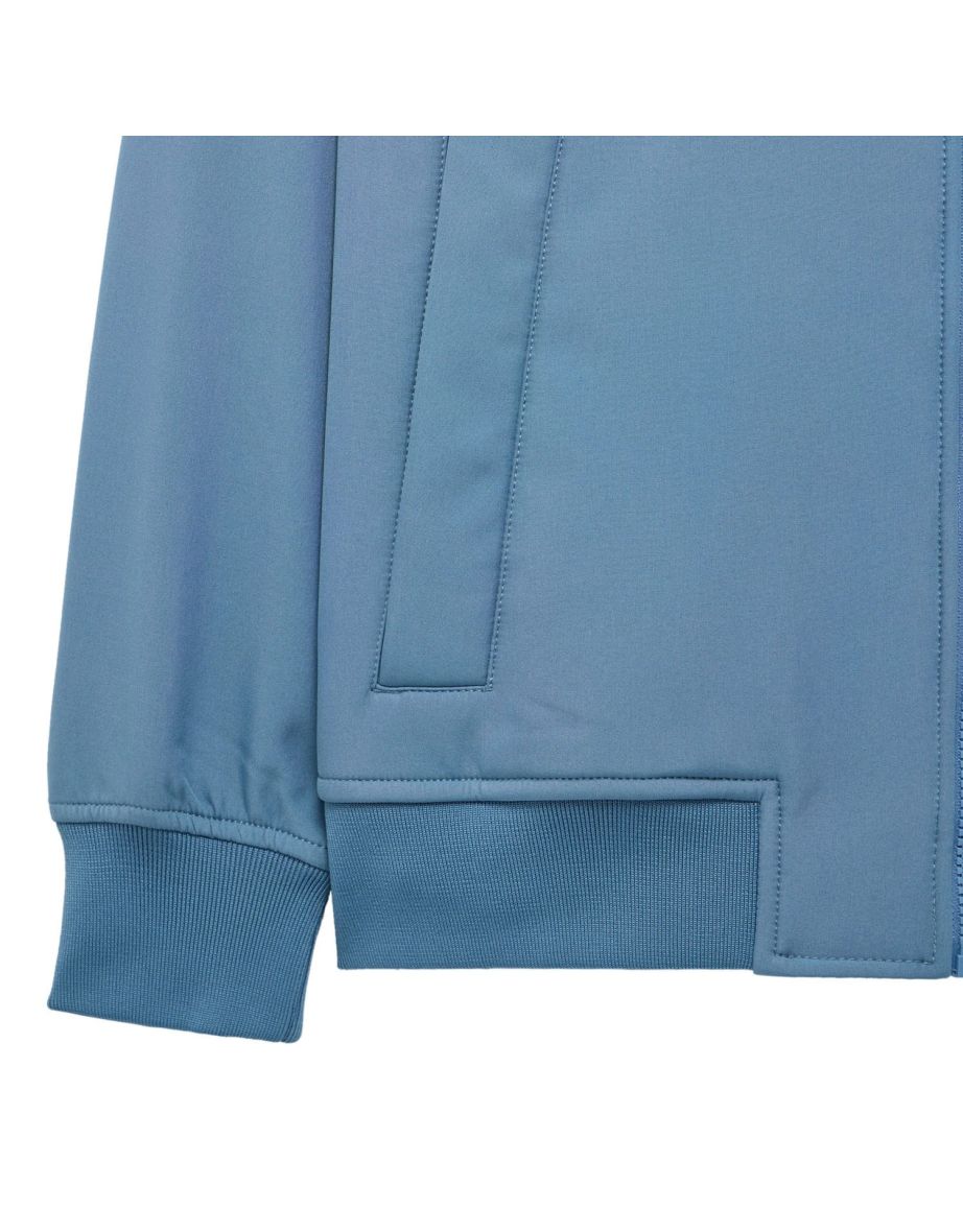 Men's Weekend Offender Sulta Softshell Bomber Jacket in Blue - 5