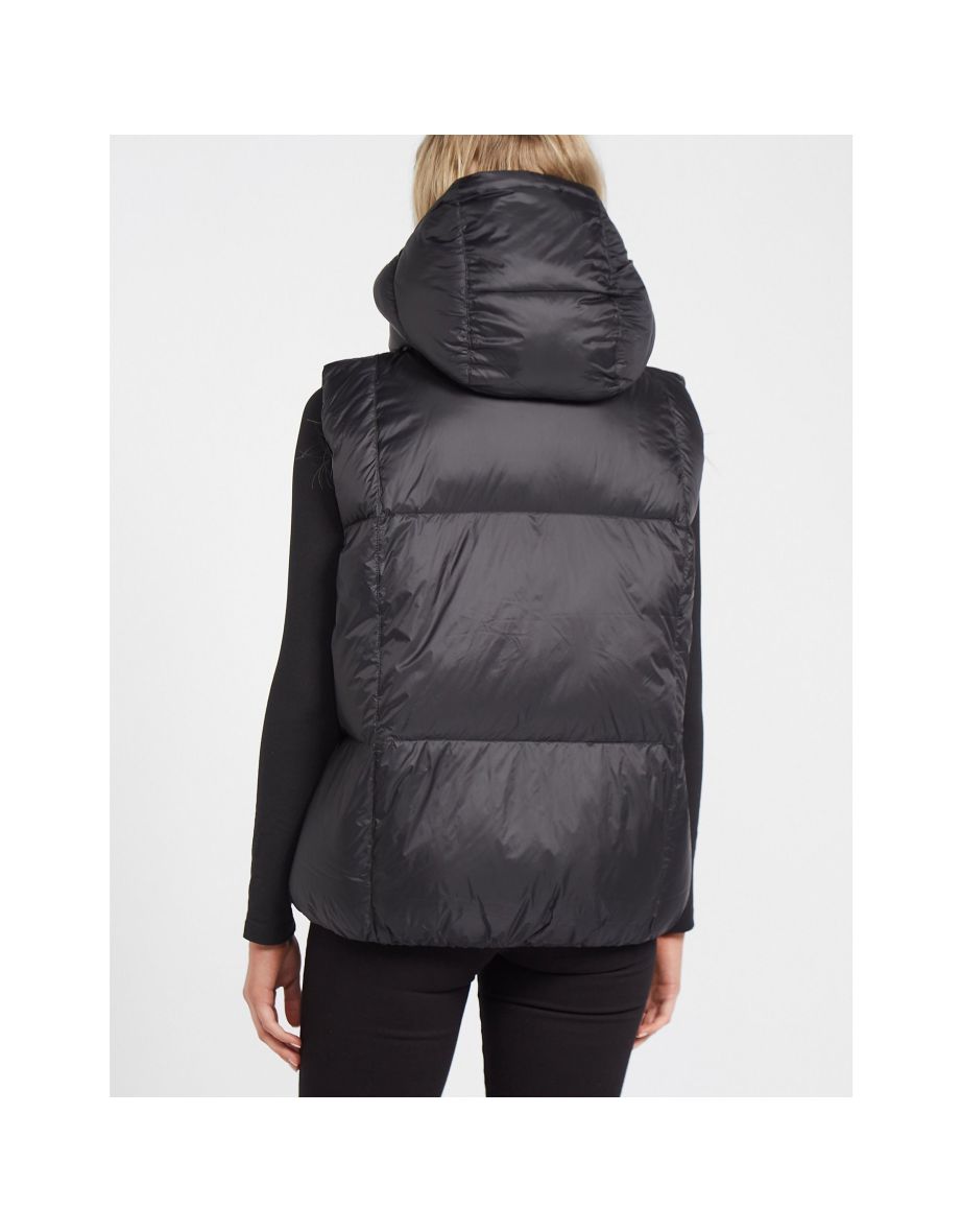 Women's Calvin Klein Down Gilet in Black - 4