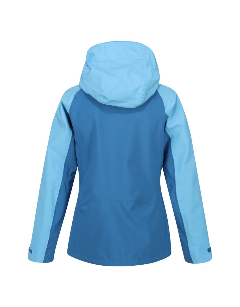 Women's Regatta Birchdale Waterproof Jacket in Blue - 3