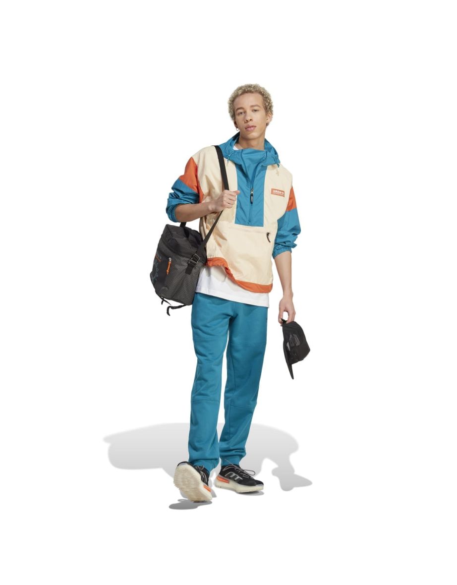 Men's adidas Originals Adventure Premium Windbreaker Jacket in Cream