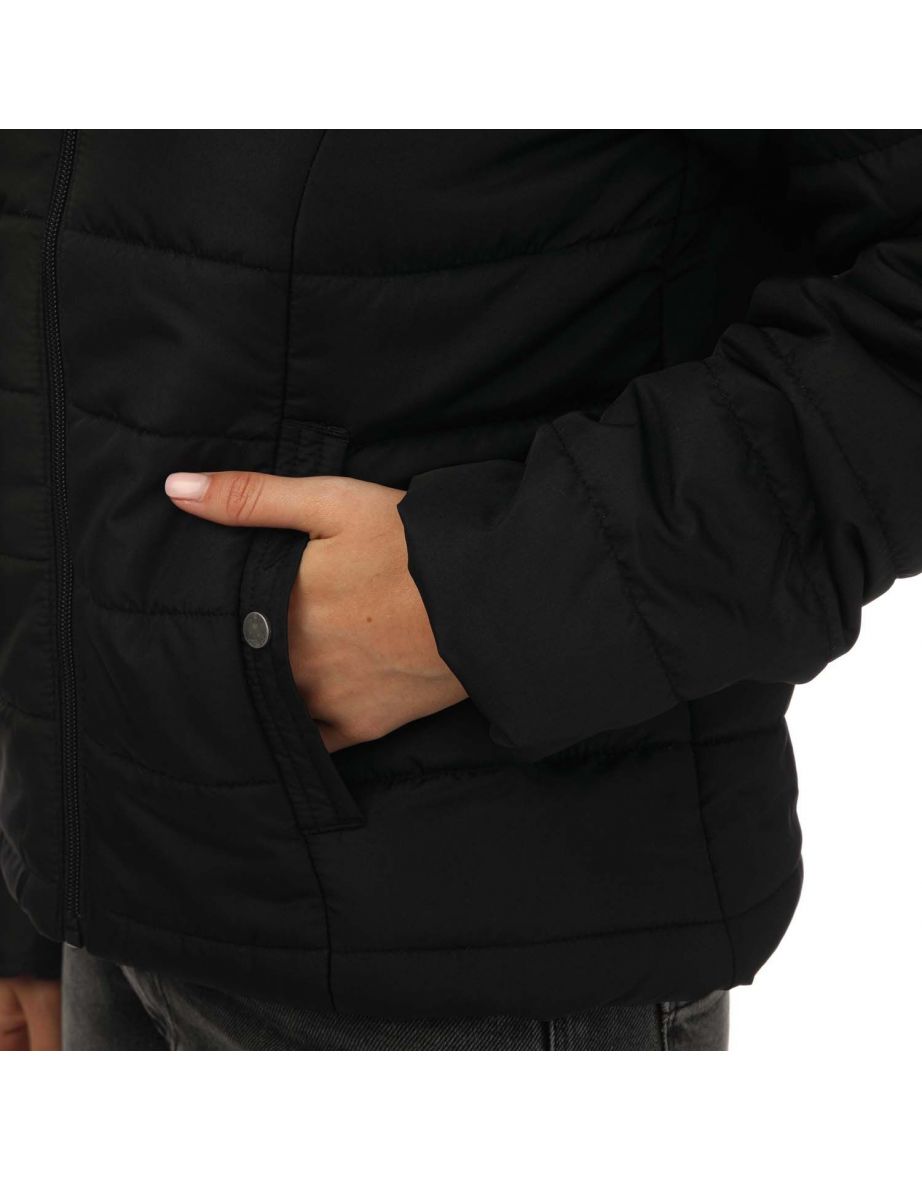 Women's Vero Moda Simone Hooded Jacket in Black - 5