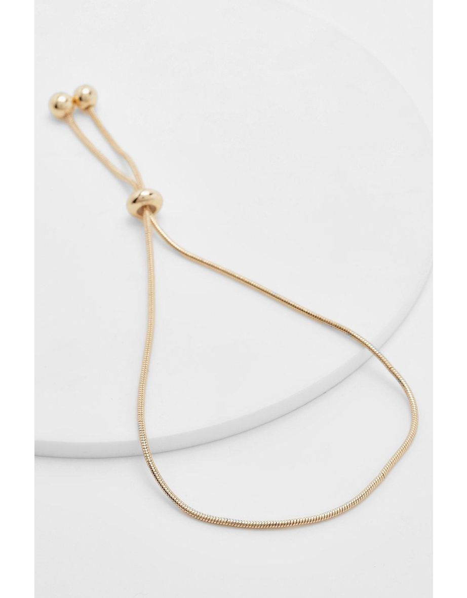 Basic Toggle Bracelet - gold