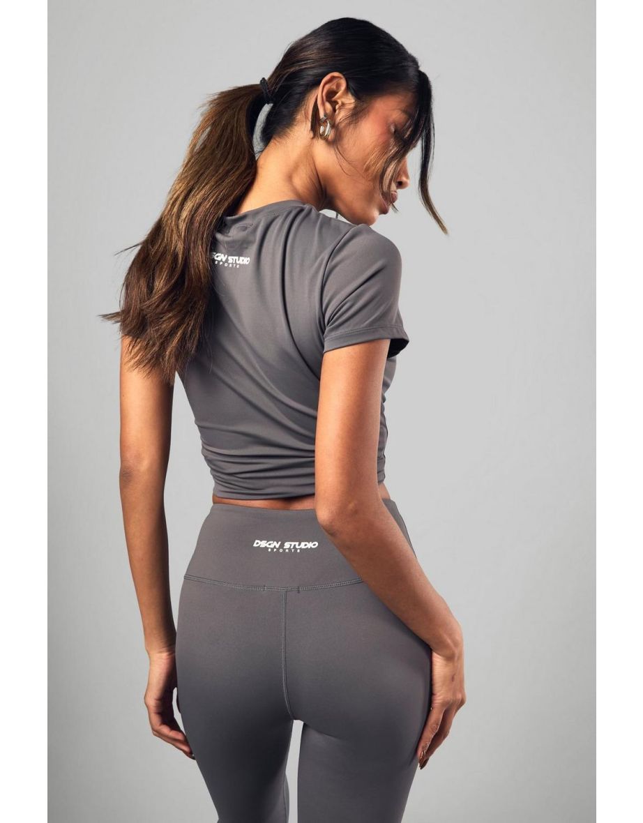 Dsgn Studio Sports Supersoft Sculpt Flared Yoga Legging - 3