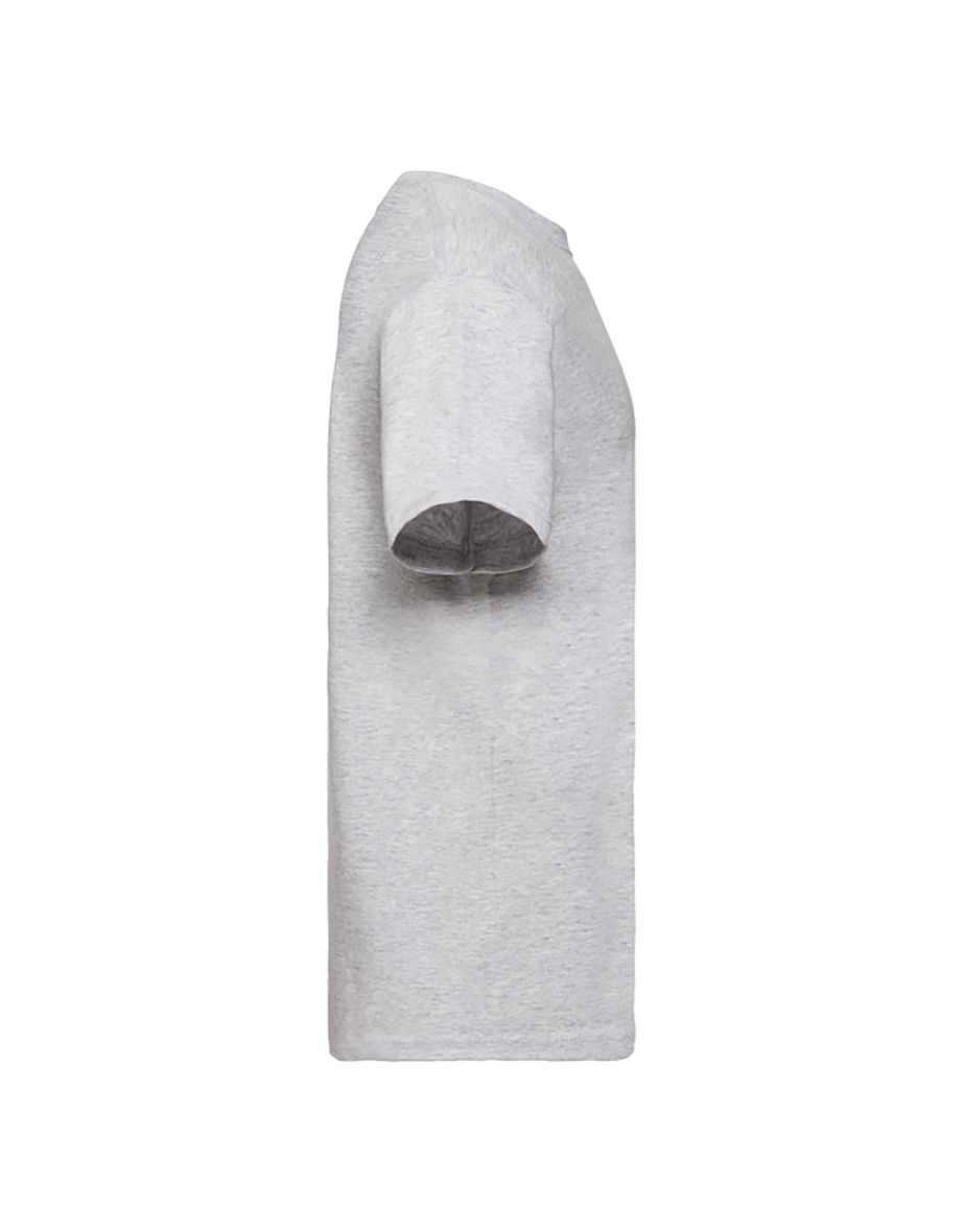 Fruit Of The Loom Mens Super Premium Short Sleeve Crew Neck T-Shirt - Heather Grey - 2