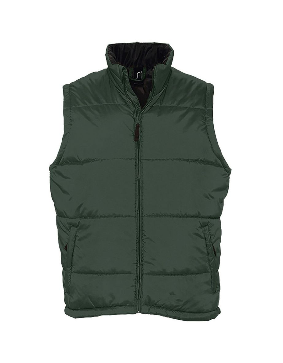 SOLS Warm Padded Bodywarmer Jacket - Forest Green