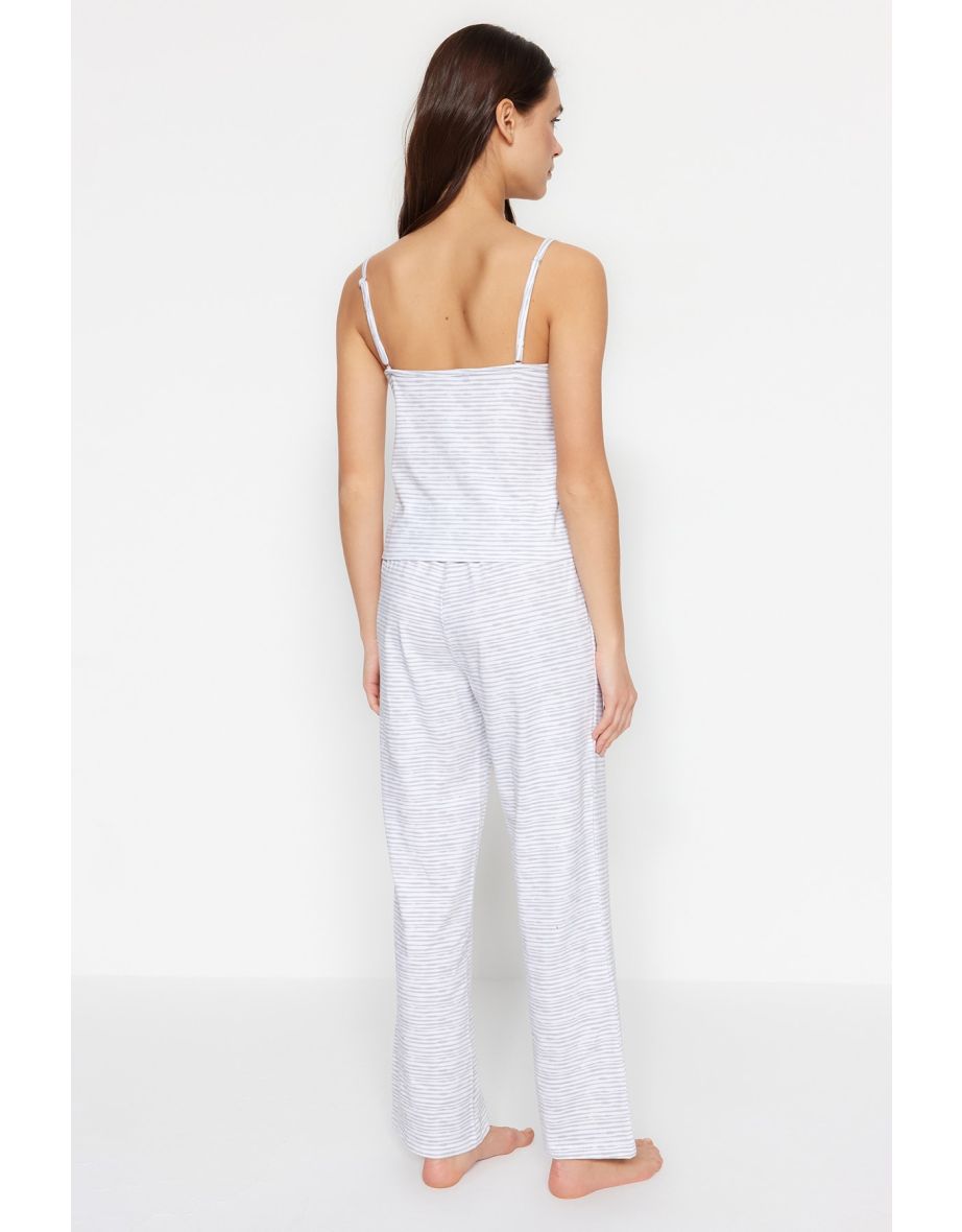 Pajama Set - Multi-color - Striped - 7