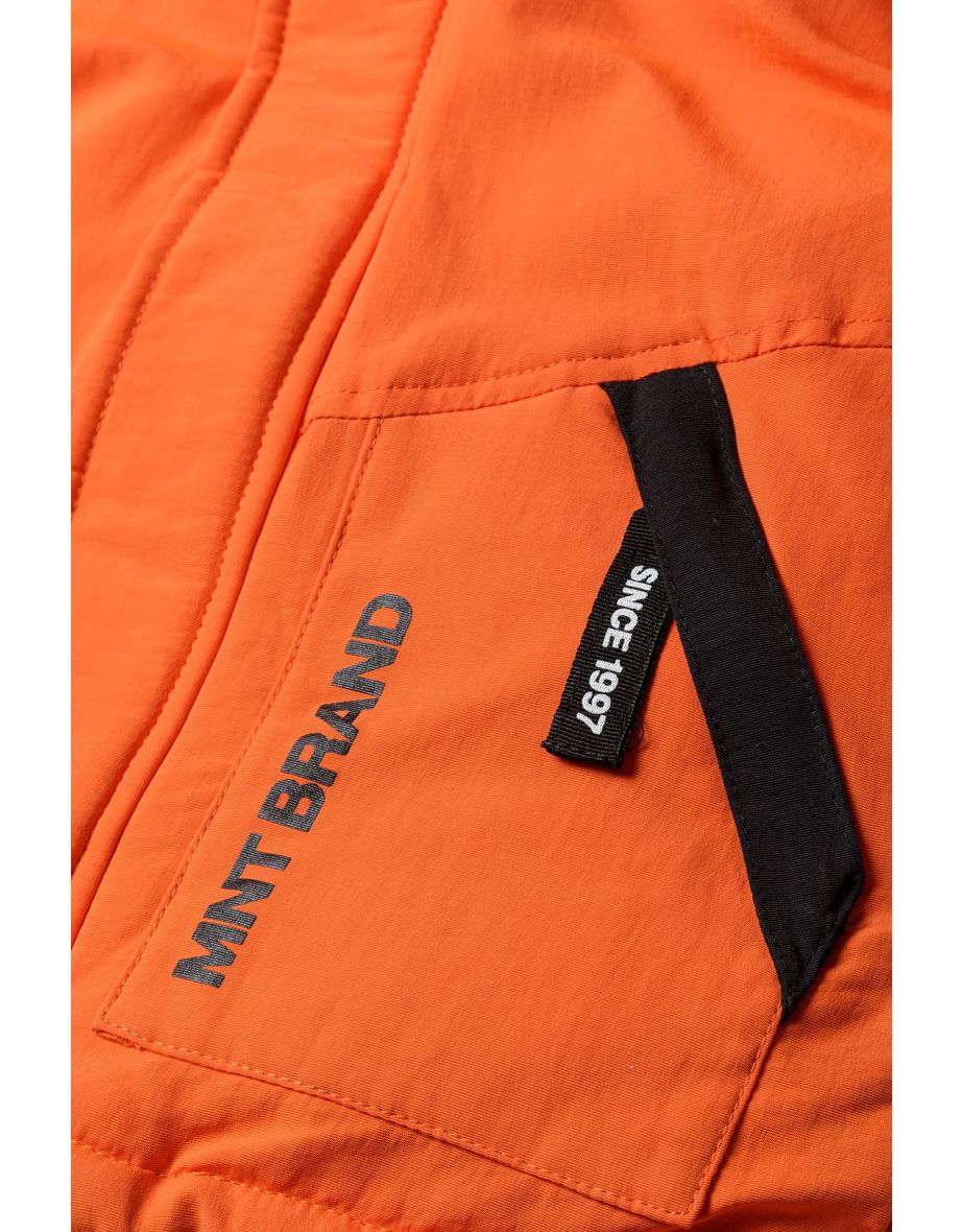 Boys Parka Jacket With Seam Details And Micro Fleece Lining - 4