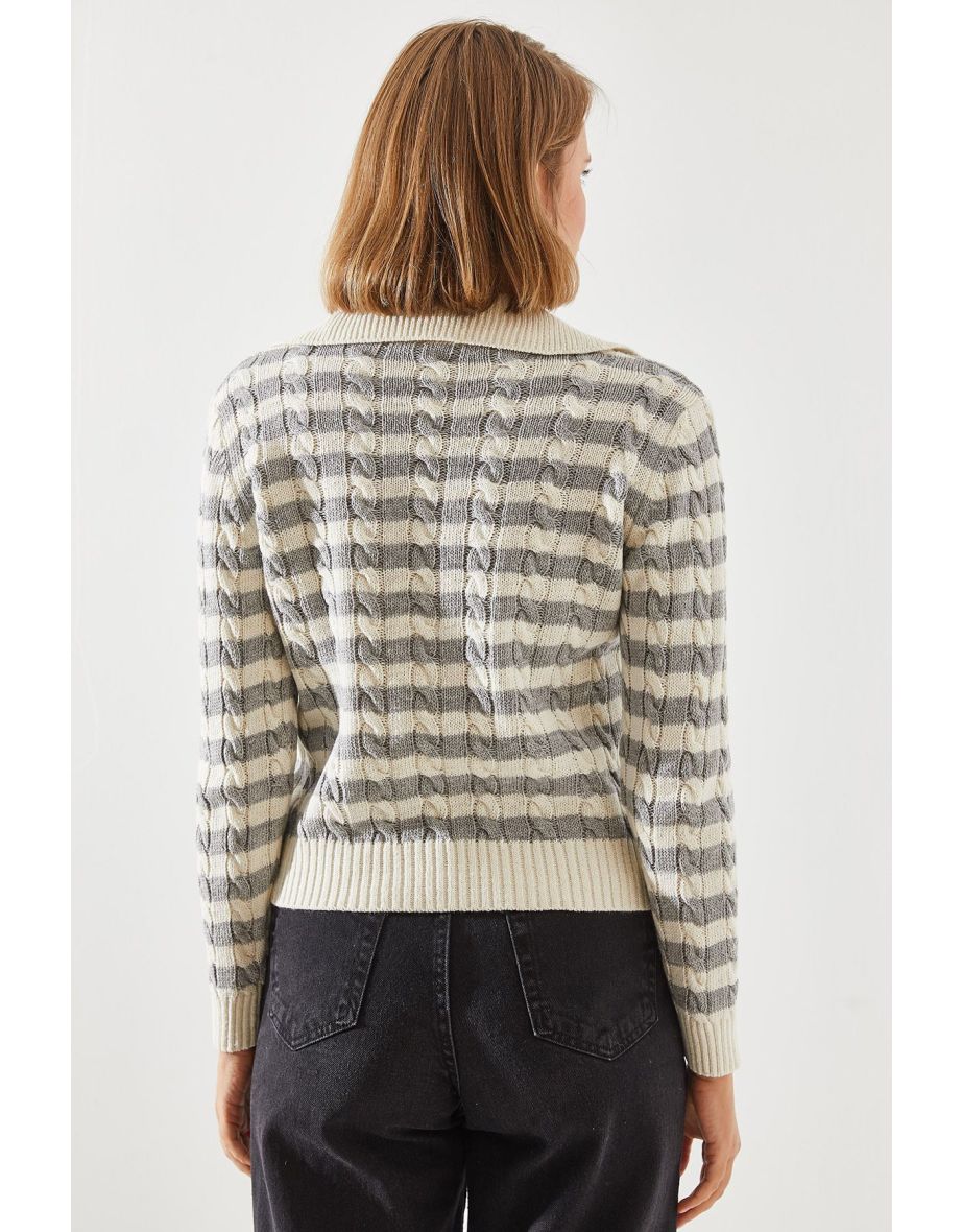 Hair Polo Neck Sweater - 6