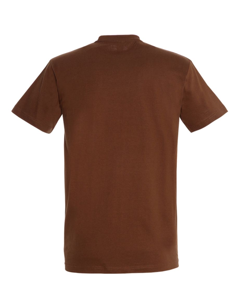 SOLS Mens Imperial Heavyweight Short Sleeve T-Shirt - Earth - 1
