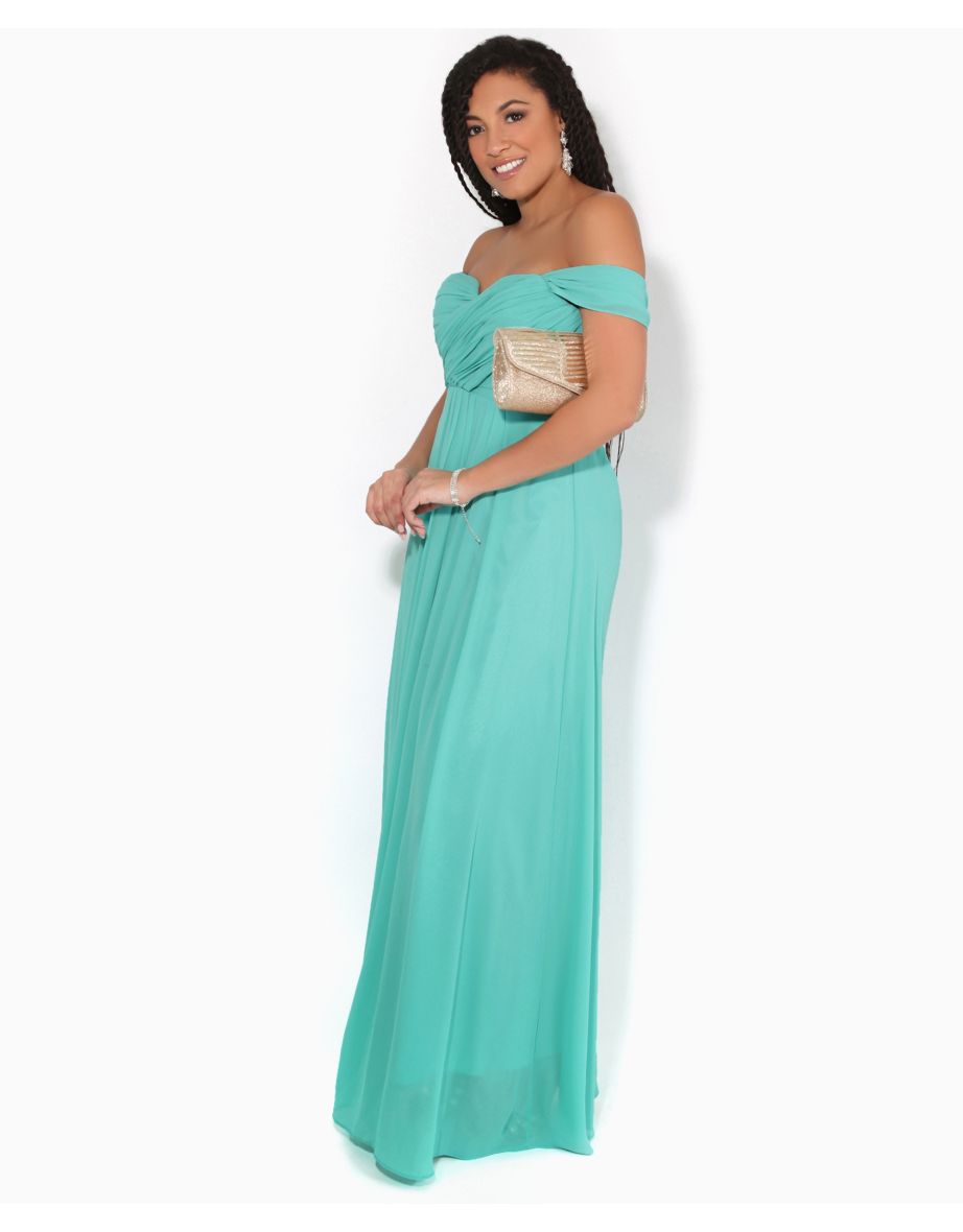Multiway Neckline Occasion Maxi Dress - 3