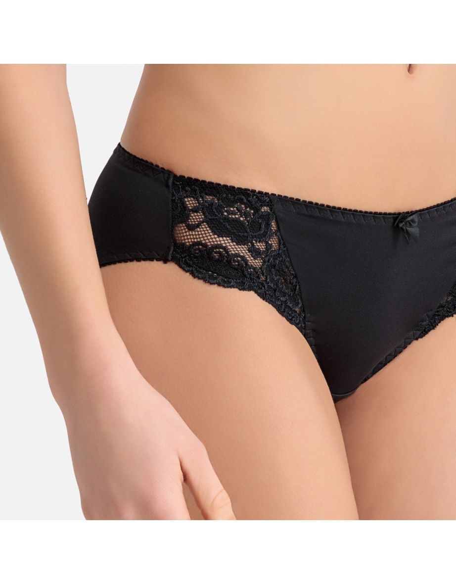 Pack of 2 Microfibre Lace Knickers - 2