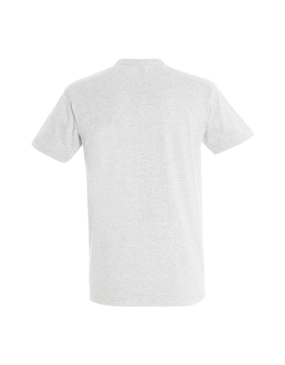 SOLS Mens Imperial Heavyweight Short Sleeve T-Shirt - Ash - 1